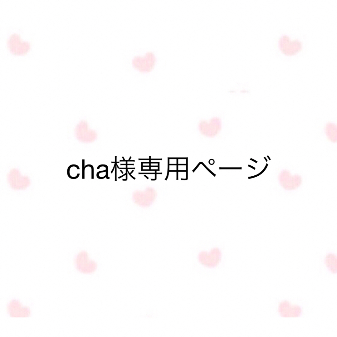 cha様専用ページの通販 by ちぴてぃん⭐︎shop|ラクマ