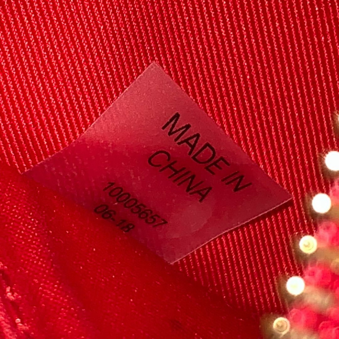 Tory Burch(トリーバーチ)のトリーバーチ  財布 カードケース レッド 小銭入れ 06-18 #B314 レディースのファッション小物(財布)の商品写真