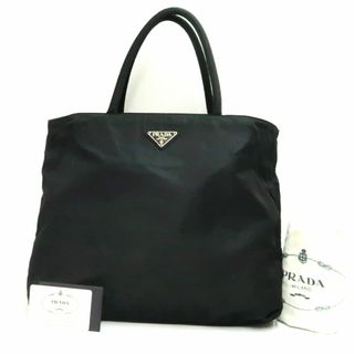 ✨極美品✨PRADA 肩掛け トートバッグ チャーム 自立  ブラック ナイロン