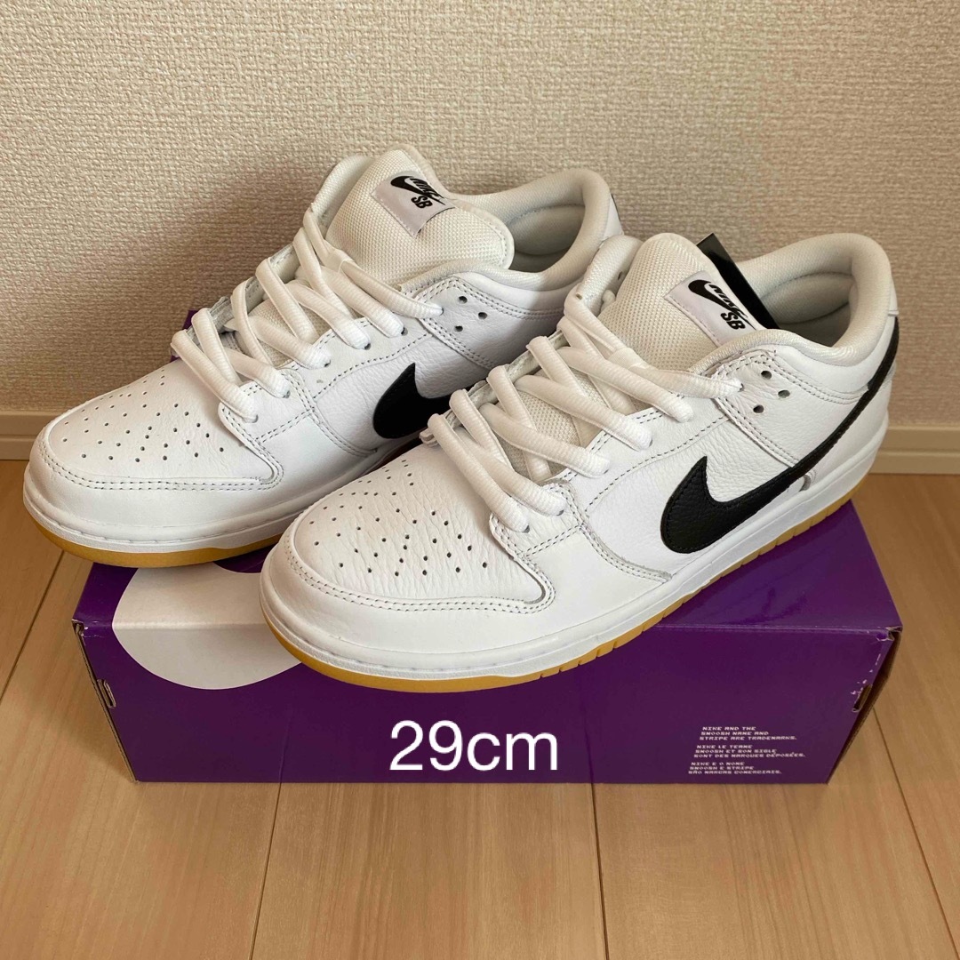 NIKE(ナイキ)のNike SB Dunk Low White-Gum 29cm メンズの靴/シューズ(スニーカー)の商品写真