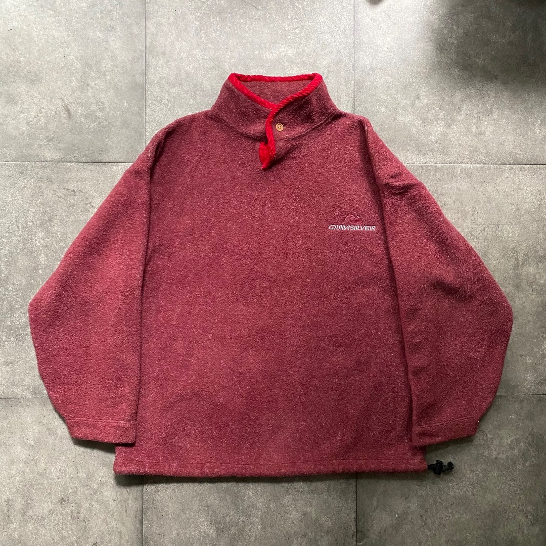 QUIKSILVER - クイックシルバー フリースジャケット S ポーラテック
