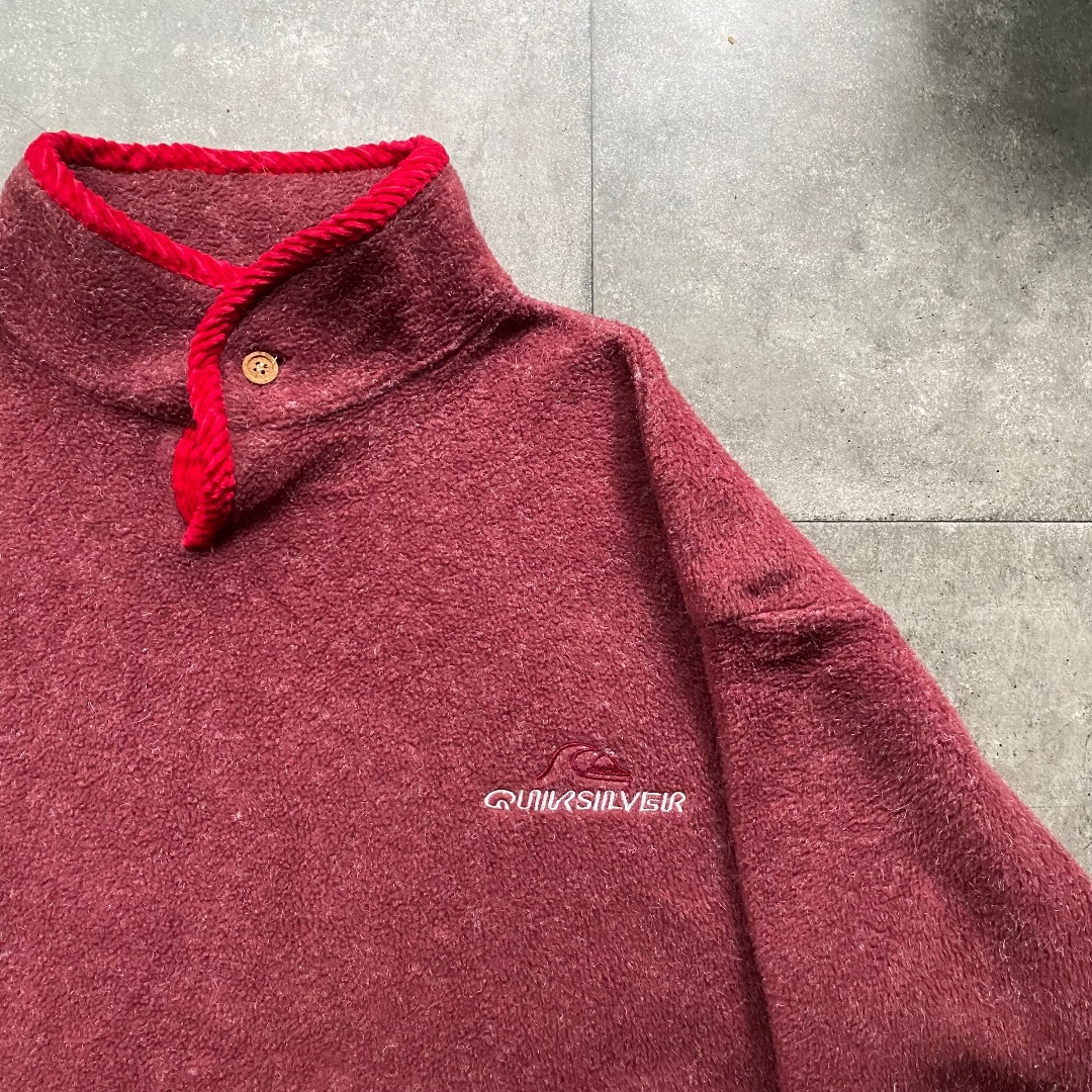 QUIKSILVER(クイックシルバー)のクイックシルバー フリースジャケット S ポーラテック メンズのジャケット/アウター(ブルゾン)の商品写真