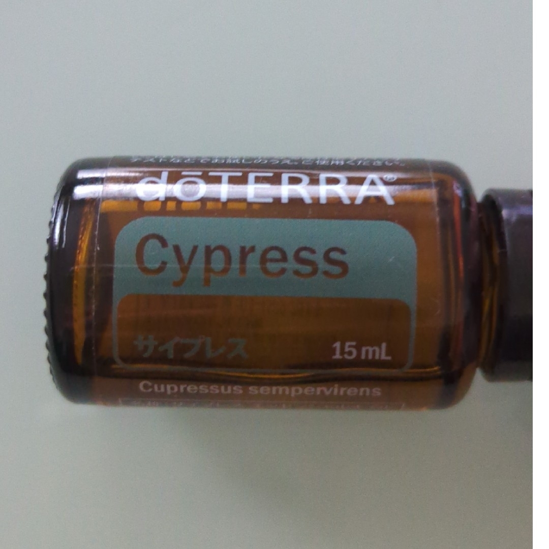 doTERRA(ドテラ)のドテラ　アロマオイル　サイプレス １５ml コスメ/美容のリラクゼーション(アロマオイル)の商品写真