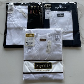 ダックス(DAKS)のメンズ白肌着M3点セット(Tシャツ/カットソー(半袖/袖なし))