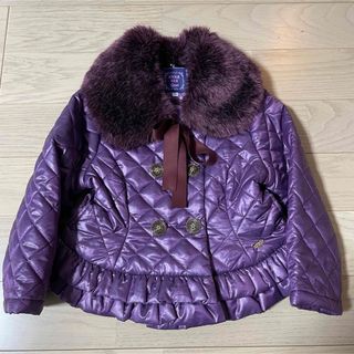 ANNA SUI mini  ファ－付きコ－ト120cm