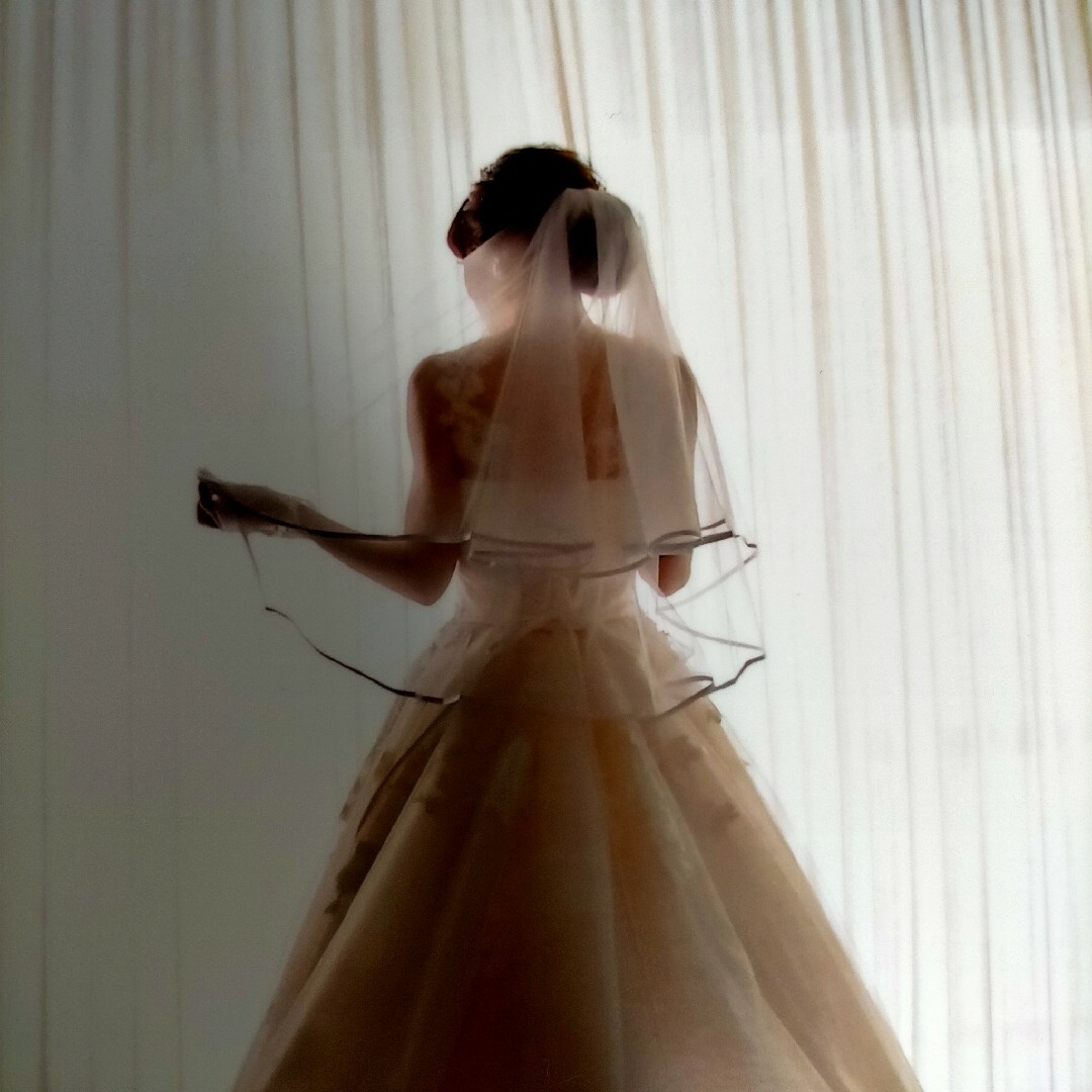 ウェディングドレス ベール レディースのフォーマル/ドレス(ウェディングドレス)の商品写真