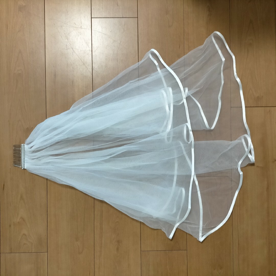 ウェディングドレス ベール レディースのフォーマル/ドレス(ウェディングドレス)の商品写真