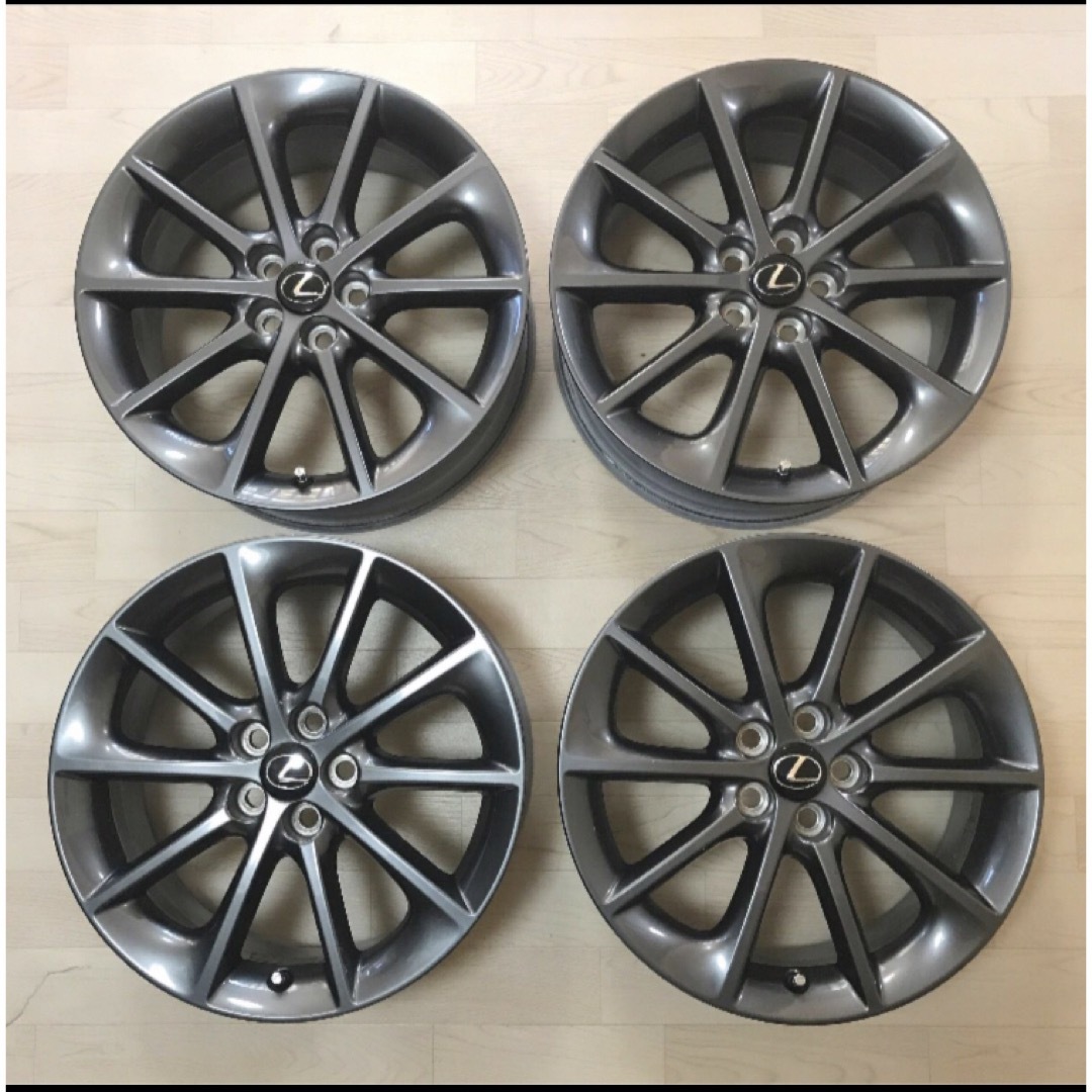 □新品同様□レクサス CT F-SPORT 純正『ホイールセット』送料 □新品同様□レクサス CT F-SPORT 純正『ホイールセット』送料