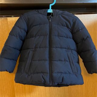 プチバトー(PETIT BATEAU)のPETITBATEAU プチバトー　中綿入り　ダウン　70〜80サイズ　ネイビー(ジャケット/コート)