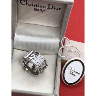クリスチャンディオール(Christian Dior)のクリスチャンディオール　トロッタ　リング　サイズ 11号　カラー シルバー系(リング(指輪))