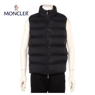 モンクレール(MONCLER)のモンクレール ダウンベスト CENIS MONCLER ロゴ GT10073(ダウンベスト)