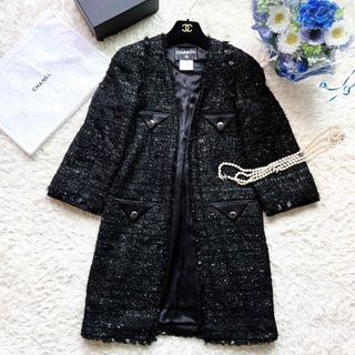 シャネル ロングコート(レディース)の通販 200点以上 | CHANELの