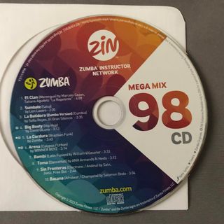 ズンバ(Zumba)のzumba megamix 98 CD ズンバ　メガミックス(クラブ/ダンス)