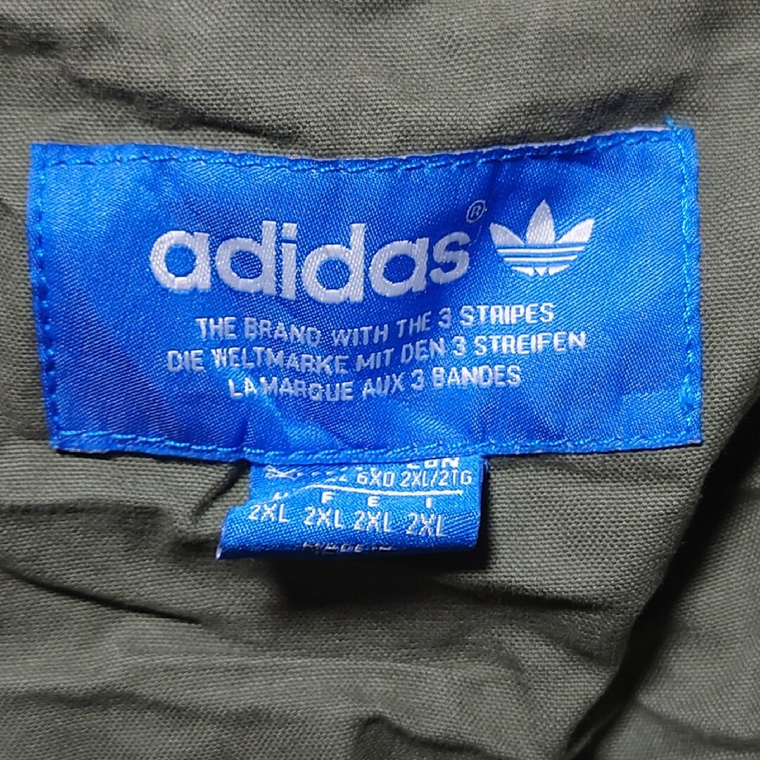 adidas(アディダス)の【adidas】裏地チェック フィッシュテール ミリタリーコート A-1447 メンズのジャケット/アウター(ミリタリージャケット)の商品写真