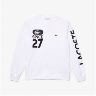 ラコステ(LACOSTE)の★新品LACOSTE SINCE27プリントコットンTシャツTH7045L001(Tシャツ/カットソー(七分/長袖))