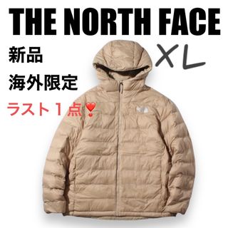 ノースフェイス(THE NORTH FACE) ダウンジャケット(メンズ)(ベージュ