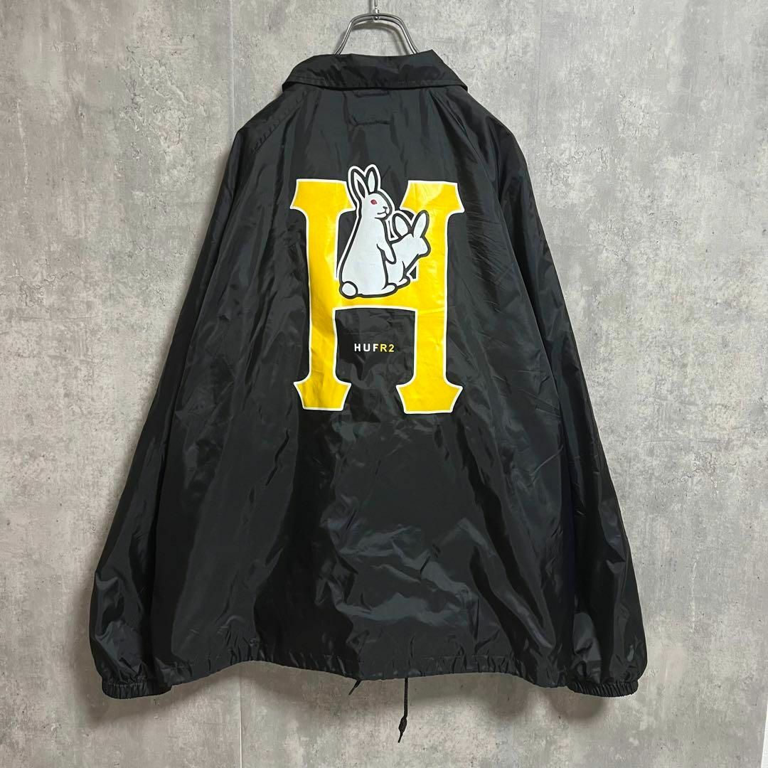 FR2 - 【完売品】FR2 × HUF コーチジャケット バックプリント HUFR2の