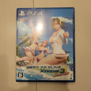 PS4 DEAD OR ALIVE Xtreme3 Scarlet(家庭用ゲームソフト)