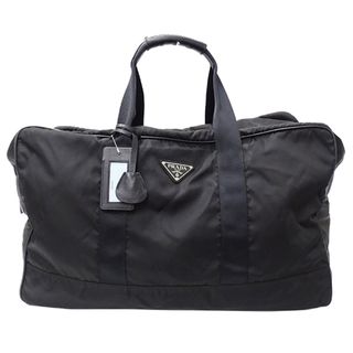 PRADA - プラダ PRADA バッグ キャリーバッグ ボストンバッグ 三角ロゴ PRADA - プラダ PRADA バッグ キャリーバッグ ボストンバッグ 三角ロゴ