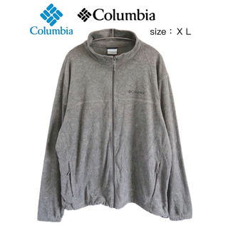 コロンビア(Columbia)のColumbia 　コロンビア　ジップジャケット　XL　グレー　USA古着(その他)