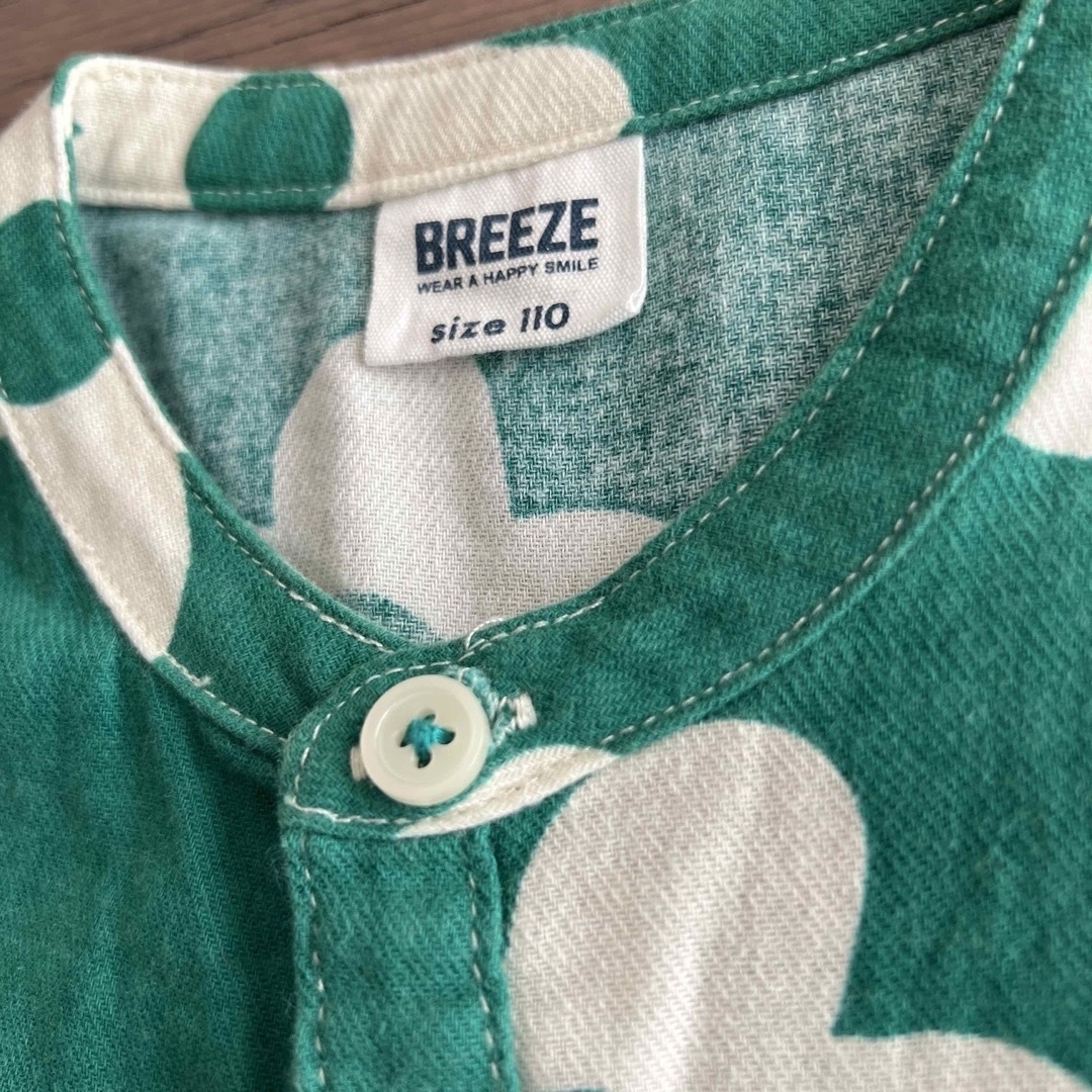 BREEZE(ブリーズ)のbreeze シャツ キッズ/ベビー/マタニティのキッズ服男の子用(90cm~)(Tシャツ/カットソー)の商品写真