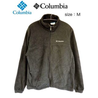 コロンビア(Columbia)のColumbia　コロンビア　ジップジャケット　黒　M　USA古着(その他)