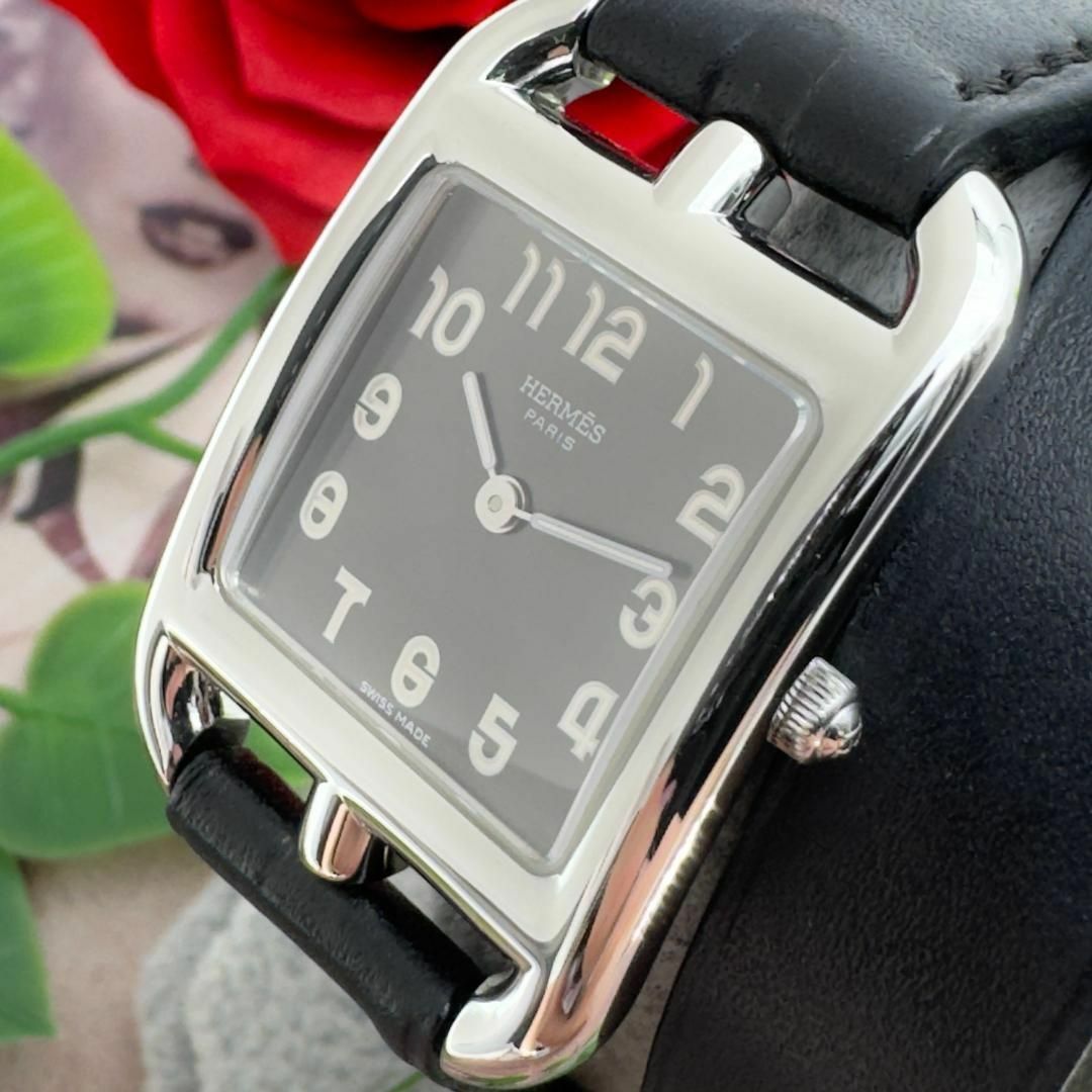 Hermes(エルメス)の✨未使用級✨ エルメス　ケープコッド　ドゥブルトゥール　ダブル 腕時計 レディースのファッション小物(腕時計)の商品写真
