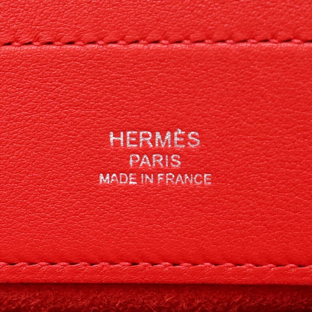 Hermes(エルメス)のエルメス サックアリーヌ ミニ ショルダーバッグ 斜め掛け ヴォースイフト レザー Rouge de coeur ルージュ クー レッド 赤 シルバー金具 Y刻印 箱付 HERMES（新品・未使用品） レディースのバッグ(ショルダーバッグ)の商品写真