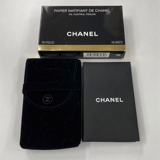 シャネル(CHANEL)の〈CHANEL〉ミラー付き　あぶらとり紙(あぶらとり紙)