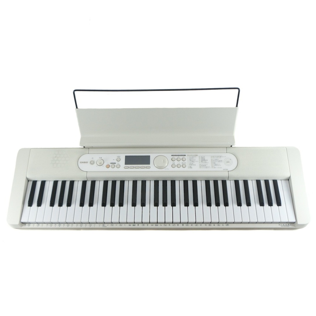 CASIO - 【CASIO】カシオ 楽らく 光ナビゲーション 電子キーボード
