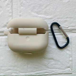 AirPods Pro シリコンケース ストーングレイ エアーポッツ(シングルベッド)