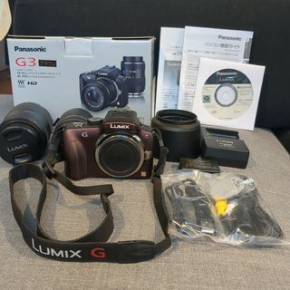 パナソニック(Panasonic)のPanasonic DMC−G3 DMC-G3W-T ルミクス g3(ミラーレス一眼)