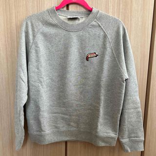 メゾンキツネ(MAISON KITSUNE')のメゾンキツネ　スウェット　グレー　未使用(トレーナー/スウェット)