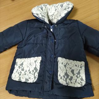 キムラタン(キムラタン)のほぼ新品　レース　s.t.closet アウター　保育園　洗い替え　サイズ90(ジャケット/上着)