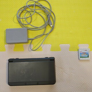 ニンテンドー3DS(ニンテンドー3DS)の任天堂　3DSの本体、充電器、牧場物語（3つの里の大切な友だち）(家庭用ゲームソフト)