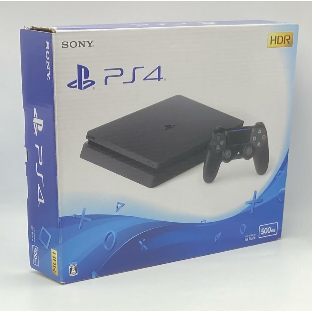 PS4 ジェット・ブラック 500GB (CUH-2100AB01)の通販 by 123shop｜ラクマ