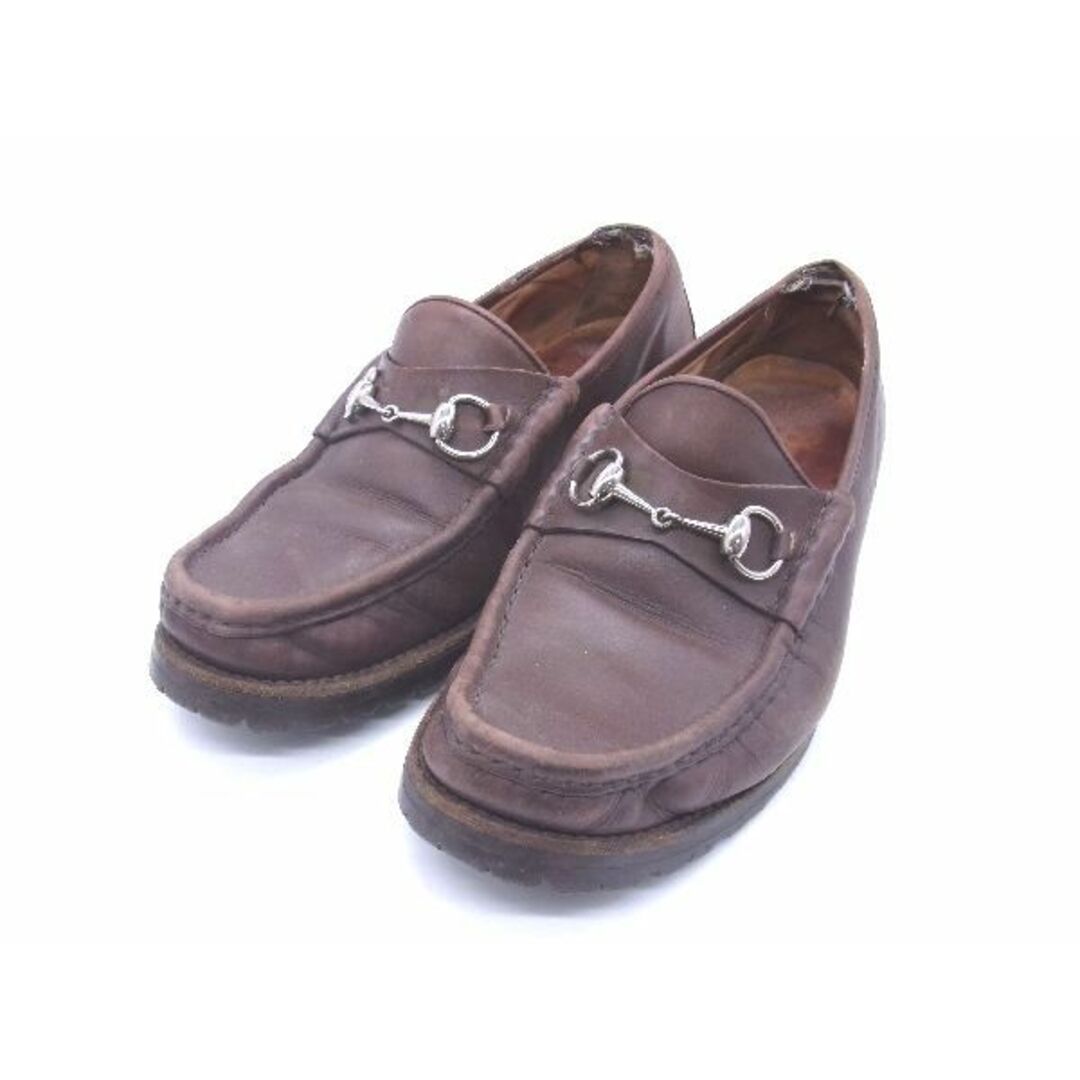 Gucci - GUCCI グッチ ホースビット レザー ローファー 表記サイズ 44
