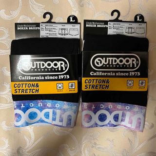 アウトドアプロダクツ(OUTDOOR PRODUCTS)のOUTDOORボクサーLサイズ計2枚(ボクサーパンツ)