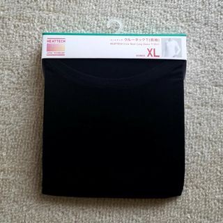 ユニクロ(UNIQLO)のユニクロ　ヒートテック　クールネックT　長袖　XL(アンダーシャツ/防寒インナー)