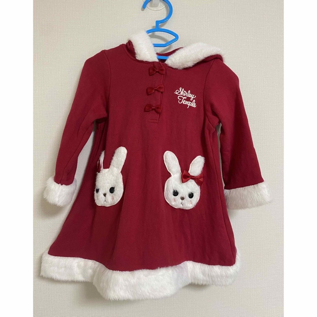 シャーリーテンプルうさぎ　ワンピース　90cmキッズ服女の子用(90cm~)