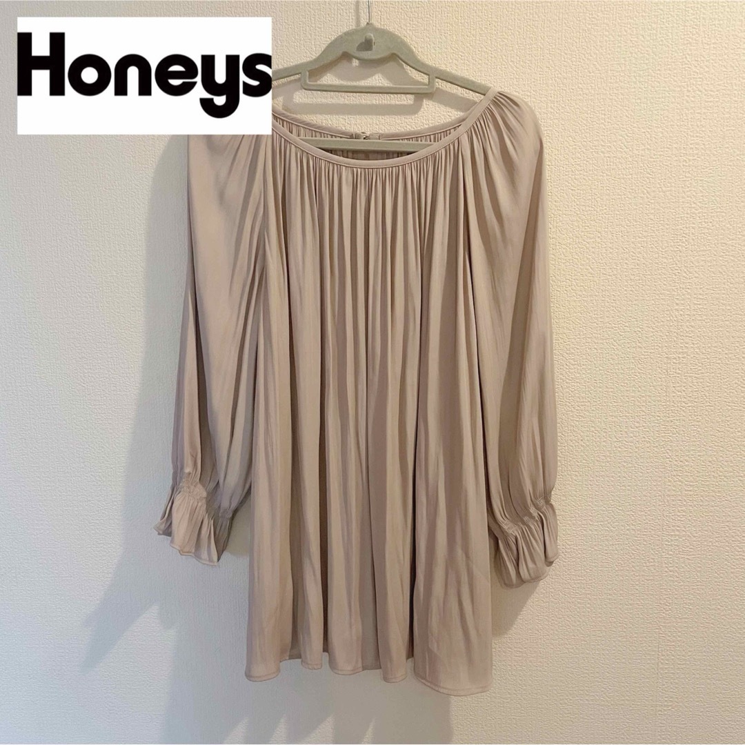 HONEYS(ハニーズ)の【未使用に近い】Honeys ／ ブラウス レディースのトップス(シャツ/ブラウス(長袖/七分))の商品写真