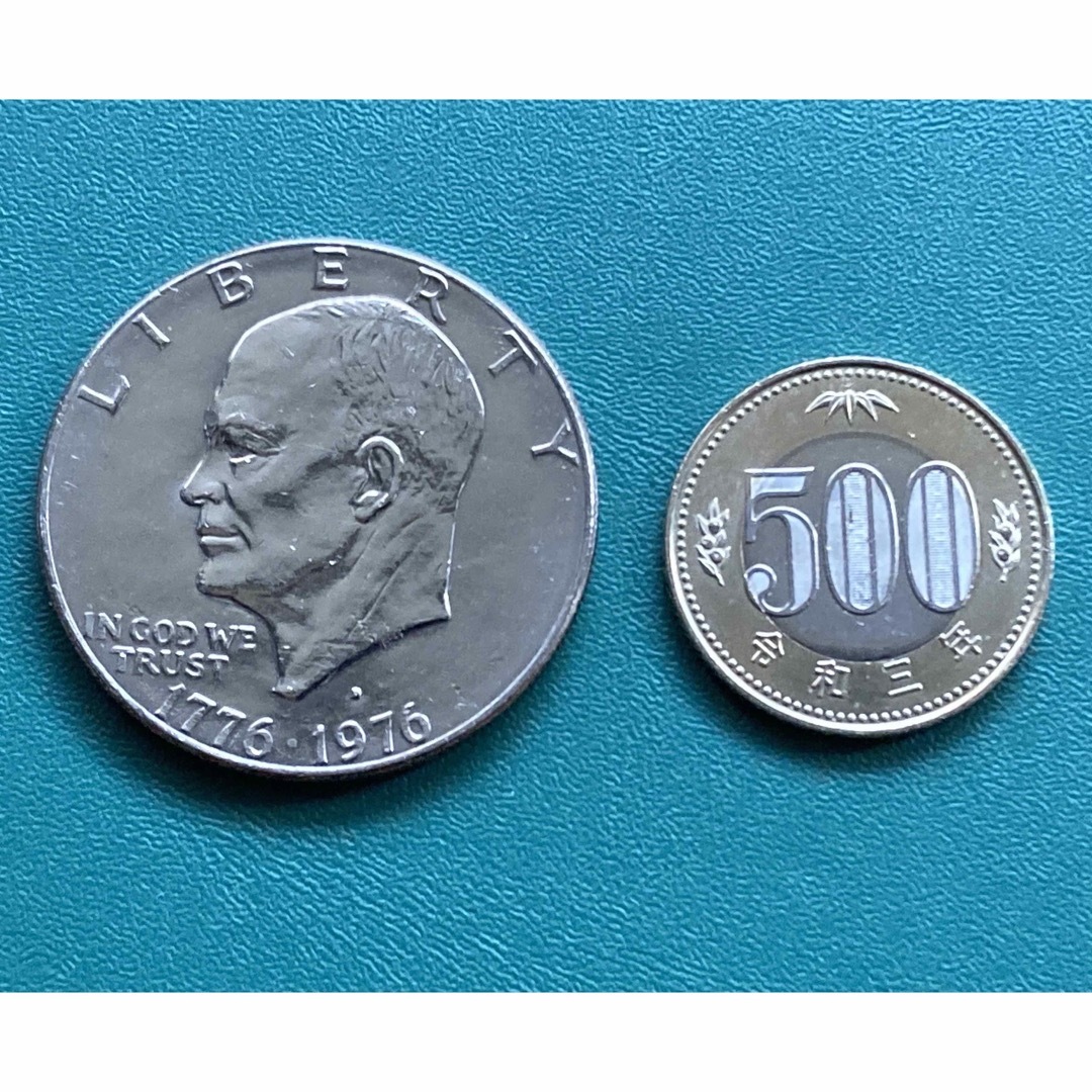 外国古銭】アメリカ建国200周年記念1ドル硬貨☆アイゼンハワー 外国古銭】アメリカ建国200周年記念1ドル硬貨☆アイゼンハワー