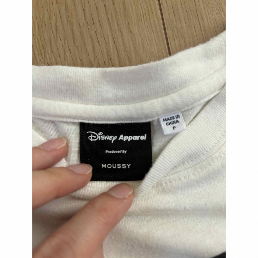 moussy(マウジー)の【送料無料】Moussy Disney コラボ　Tシャツ レディースのトップス(Tシャツ(半袖/袖なし))の商品写真