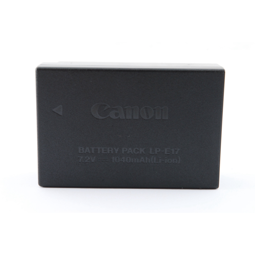 Canon(キヤノン)の劣化度【満タン】 ☆2セット☆キャノン 純正品バッテリーCanon LP-E17 スマホ/家電/カメラのスマートフォン/携帯電話(バッテリー/充電器)の商品写真