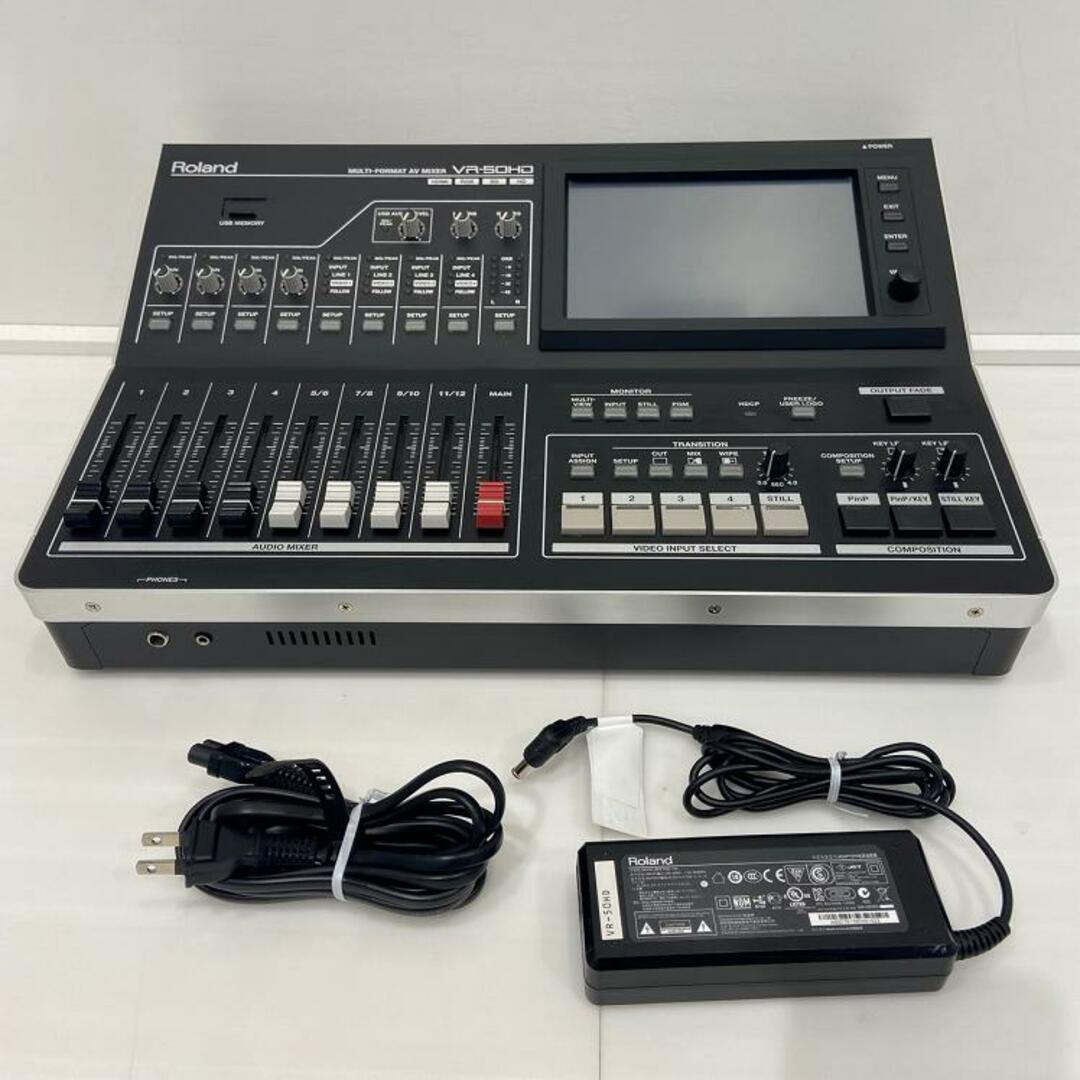 Roland（ローランド）/VR-50HD マルチフォーマット AV ミキサー　美品 【中古】【USED】オーディオ・インターフェース【COCOSA熊本店】 楽器のDTM/DAW(オーディオインターフェイス)の商品写真