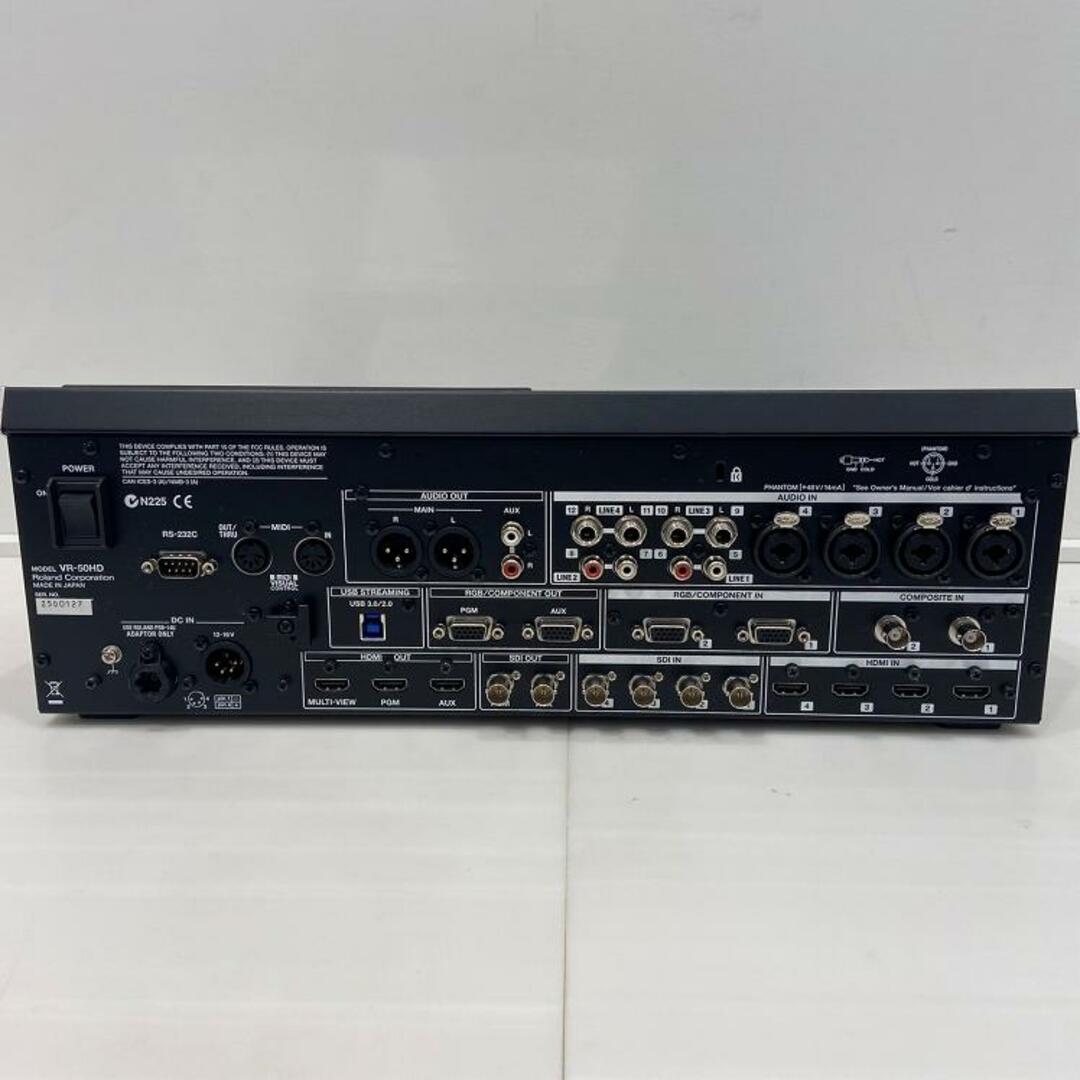 Roland（ローランド）/VR-50HD マルチフォーマット AV ミキサー　美品 【中古】【USED】オーディオ・インターフェース【COCOSA熊本店】 楽器のDTM/DAW(オーディオインターフェイス)の商品写真