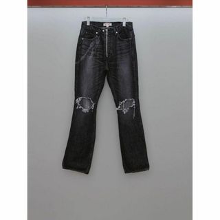 ティー(TTT_MSW)のエムエーエスユー masu フレアデニム FLARE denim 44 新品(デニム/ジーンズ)