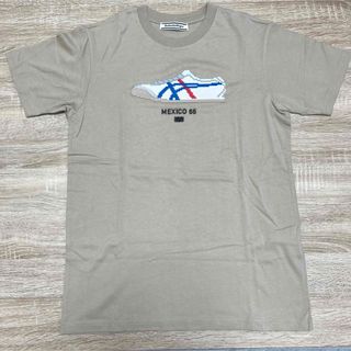 オニツカタイガー(Onitsuka Tiger)の新品☆ベージュ☆Tシャツ(Tシャツ/カットソー(半袖/袖なし))