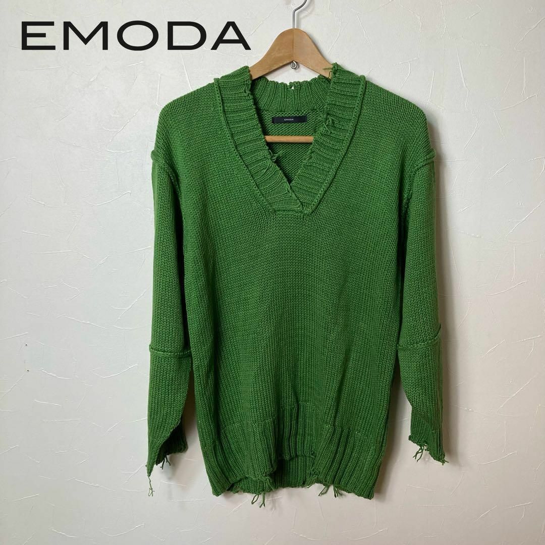 EMODA(エモダ)の＊EMODA ニット/セーター　フリーサイズ レディースのトップス(ニット/セーター)の商品写真