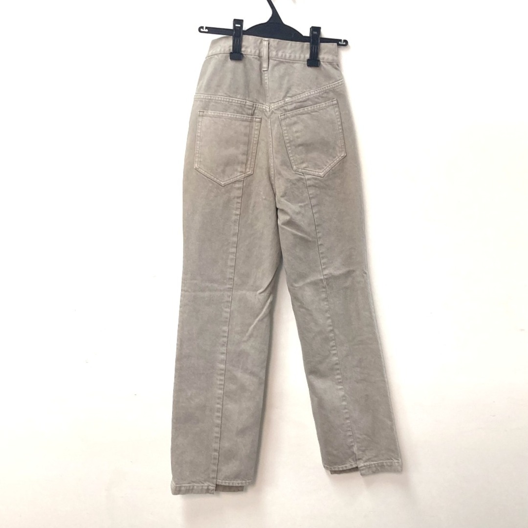 アイレネ IRENE Trousers Denim 21A88011 パンツ ボトムス 長ズボン デニム アパレル デニムパンツ コットン ベージュ 未使用 レディースのパンツ(デニム/ジーンズ)の商品写真